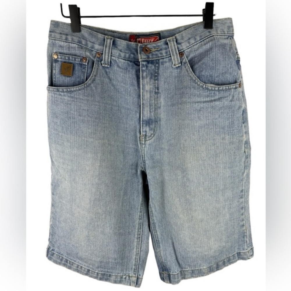 Texas Tuff Jean Shorts Mens 32 Denim Baggy Loose Hip Hop 11" Inseam vintage